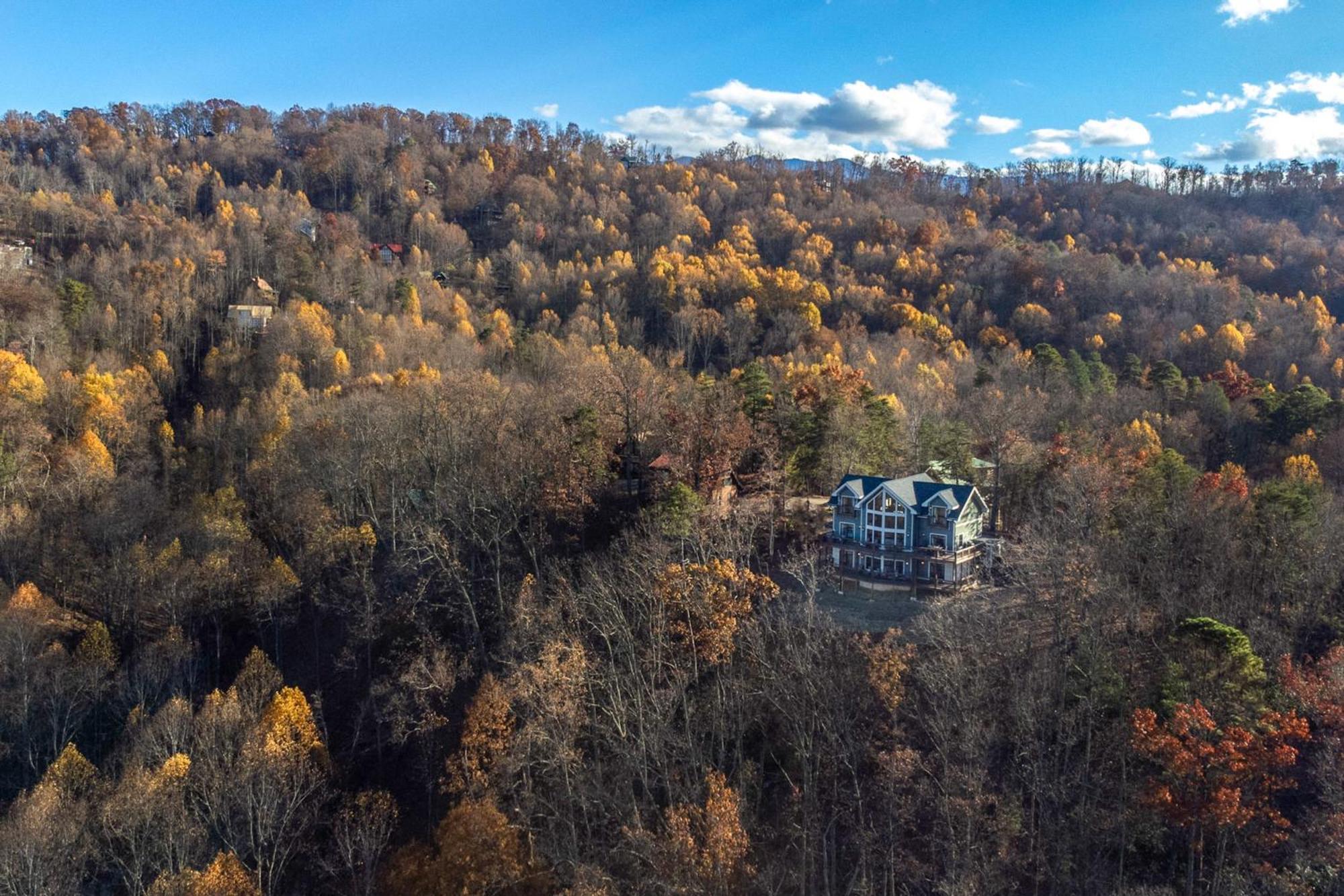 Vila The Treetop Sanctuary Sevierville Exteriér fotografie