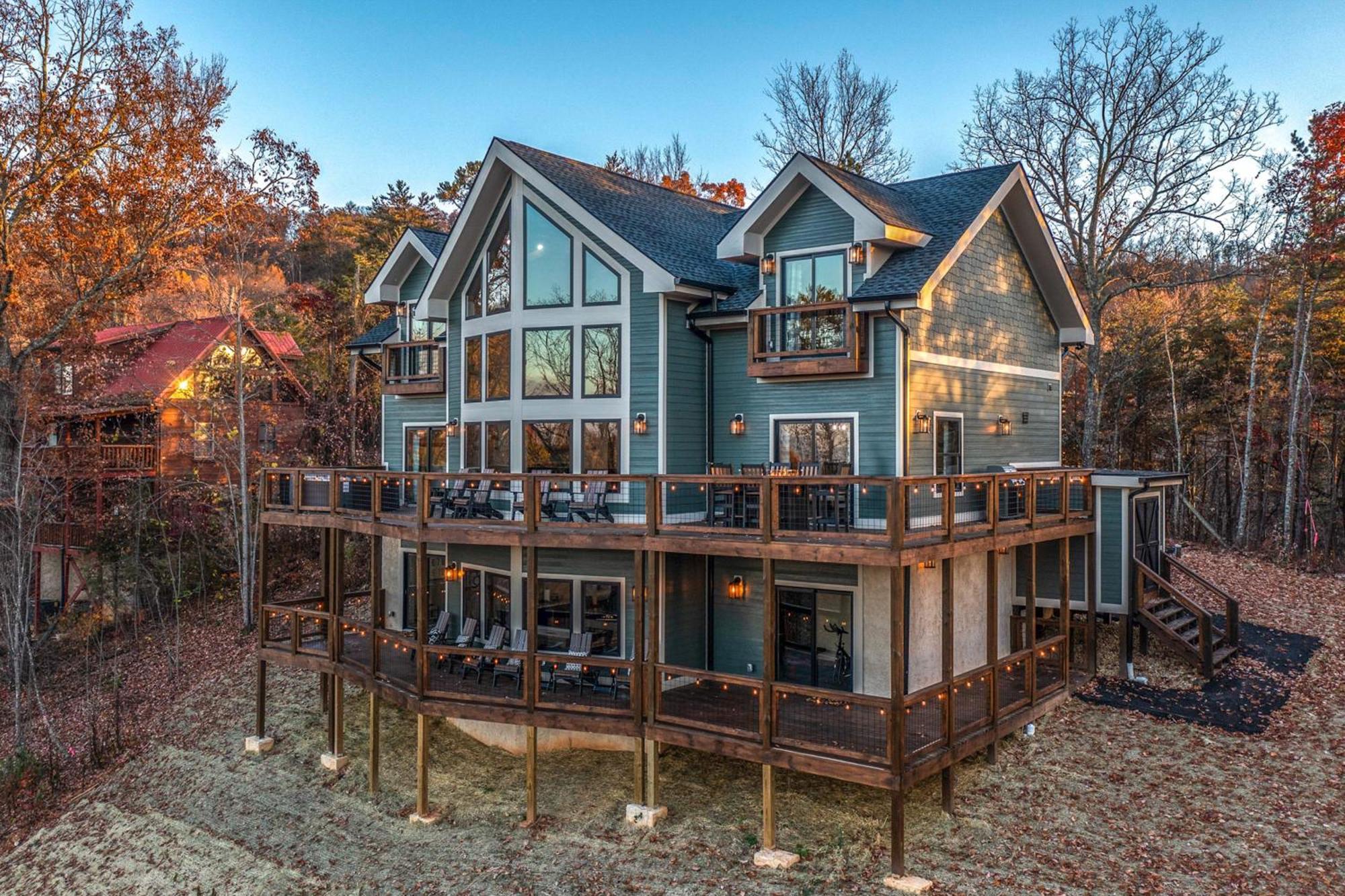 Vila The Treetop Sanctuary Sevierville Exteriér fotografie